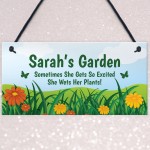 Funny Humorous Garden Signs And Plaques Personalised Home Decor