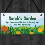 Funny Humorous Garden Signs And Plaques Personalised Home Decor