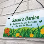 Funny Humorous Garden Signs And Plaques Personalised Home Decor