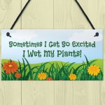 Funny Hanging Garden Sign Novelty Garden Lover Gift For Mum