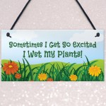 Funny Hanging Garden Sign Novelty Garden Lover Gift For Mum