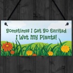 Funny Hanging Garden Sign Novelty Garden Lover Gift For Mum