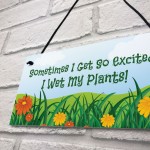 Funny Hanging Garden Sign Novelty Garden Lover Gift For Mum