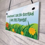 Funny Hanging Garden Sign Novelty Garden Lover Gift For Mum