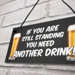 Funny Humour Home Bar Sign Hanging Man Cave Sign Joke Pub