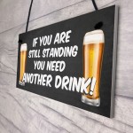 Funny Humour Home Bar Sign Hanging Man Cave Sign Joke Pub