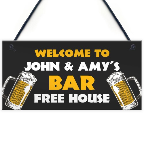 Funny Rude Home Bar Sign Garden Garage Pub Shed Man Cave Sign