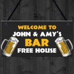 Funny Rude Home Bar Sign Garden Garage Pub Shed Man Cave Sign