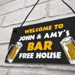 Funny Rude Home Bar Sign Garden Garage Pub Shed Man Cave Sign