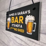 Funny Rude Personalised Bar Sign Novelty Home Bar Sign Funny