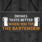 Funny Bartender Pub Signs Novelty Home Bar Signs Beer Garden