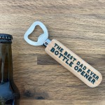 BEST DAD EVER Bottle Opener Gift For Dad Birthday Fathers Day