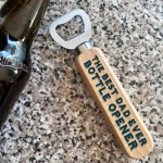 BEST DAD EVER Bottle Opener Gift For Dad Birthday Fathers Day