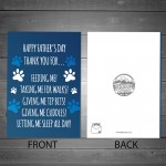 Funny Card For Dad From Dog Fathers Day Card Joke Card