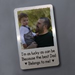 Personalised Wallet Gift Novelty Birthday Fathers Day Dad Gift