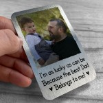 Personalised Wallet Gift Novelty Birthday Fathers Day Dad Gift