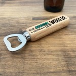 Personalised Gift For Grandad Bottle Opener Gift Fathers Day 