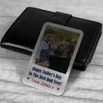 Personalised Wallet Card For Fathers Day Gift For Dad