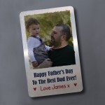 Personalised Wallet Card For Fathers Day Gift For Dad