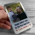 Personalised Wallet Card For Fathers Day Gift For Dad