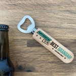 Personalised Fathers Day Gift For Grandad Bottle Opener Novelty 