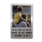 Personalised Wallet Gift Novelty Birthday Fathers Day Grandad