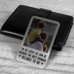 Personalised Wallet Gift Novelty Birthday Fathers Day Grandad