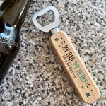 Personalised Bottle Opener Fathers Day Gift For Dad Birthday