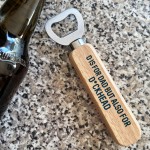 Funny Rude Bottle Opener Fathers Day Birthday Gifts For Dad