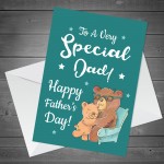 Special Dad Card For Fathers Day Novelty Fathers Day Card