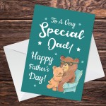 Special Dad Card For Fathers Day Novelty Fathers Day Card