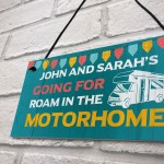 Motorhome Personalised Hanging Sign Novelty Decor Signs