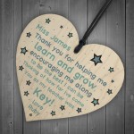 Personalised Teacher Gifts Special Thank You Gift For Assistant