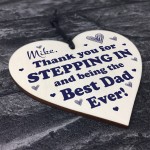 Personalised Stepdad Gift For Birthday Fathers Day Cute Thankyou