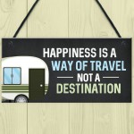 Quirky Caravan Sign Hanging Door Wall Plaque Caravan Accessories