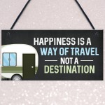 Quirky Caravan Sign Hanging Door Wall Plaque Caravan Accessories