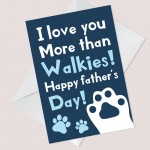 Fathers Day Card From Dog Funny Humour Card For Dad Grandad