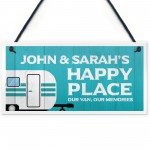 Personalised Novelty Caravan Sign Hanging Door Wall Sign