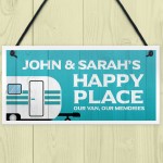 Personalised Novelty Caravan Sign Hanging Door Wall Sign