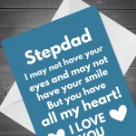 Stepdad Fathers Day Birthday Card Novelty Greetings Card 