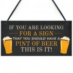 Novelty Bar Signs Hanging Door Wall Sign Home Bar Pub Plaque