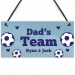 Novelty Dad Gift Football Team Gift Personalised Birthday