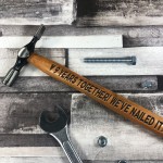 9 Year Anniversary Gift For Boyfriend Husband Engraved Hammer