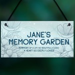 Memory Garden Plaque Personalised Mum Nan Auntie Memorial