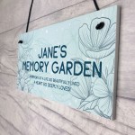 Memory Garden Plaque Personalised Mum Nan Auntie Memorial