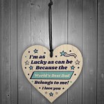 Worlds Best Dad Gift For Birthday Fathers Day Wooden Heart