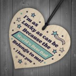 Worlds Best Dad Gift For Birthday Fathers Day Wooden Heart