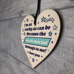 Worlds Best Dad Gift For Birthday Fathers Day Wooden Heart