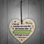 Worlds Best Grandad Gift For Birthday Fathers Day Wood Heart