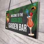 Funny Home Bar Sign Alcohol Gift Lockdown Sign Garden Sign